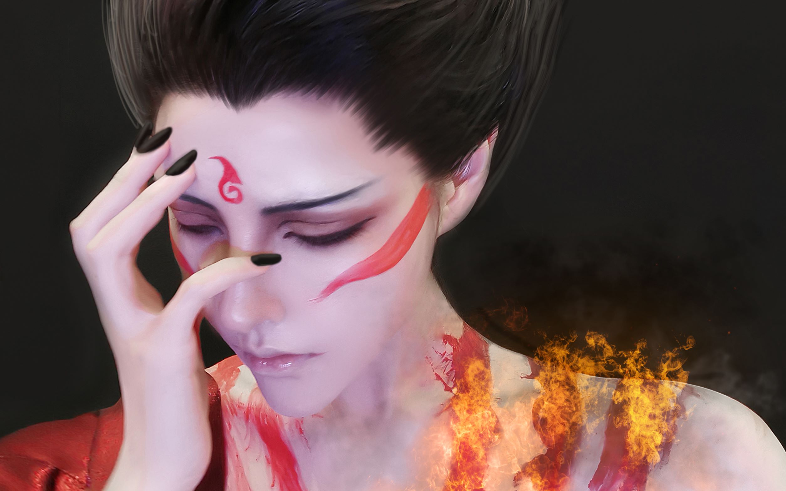 【言生】哪吒之魔童降世 cos仿妆