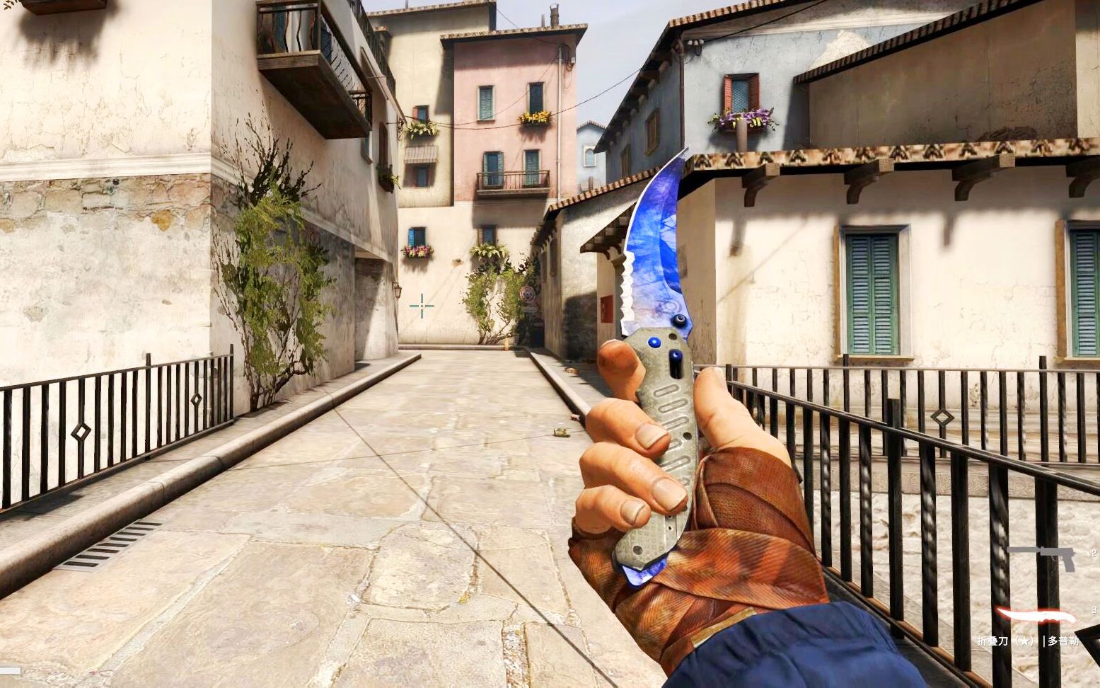 csgo:星空多普勒崭新完美鉴赏,好友想买我不答应