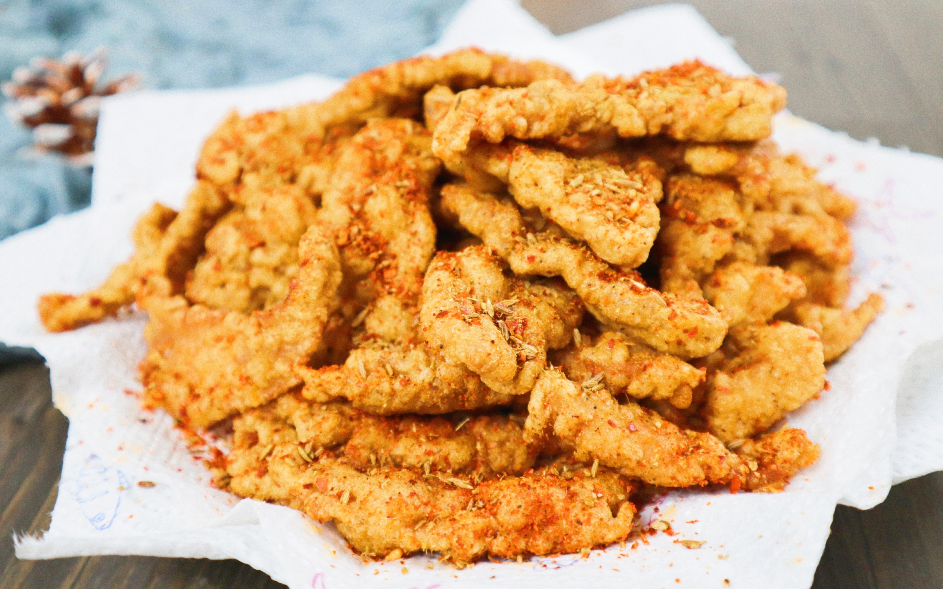 【小酥肉】手绘一张《鬼灭之刃》之后,做一顿小酥肉犒劳自己,外酥里嫩