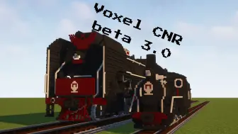 Descargar video: [Minecraft]中国蒸汽机车追加 Voxel CNR beta3.0 Immersive Railroading Mod