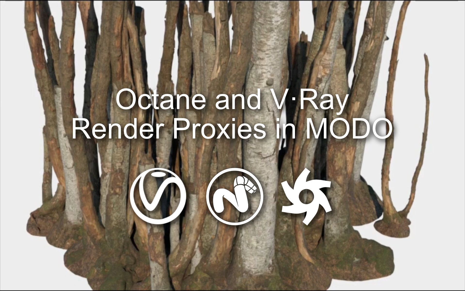 第三方渲染器 渲染代理功能 Octane 2019 & VRay Render Proxies哔哩哔哩bilibili