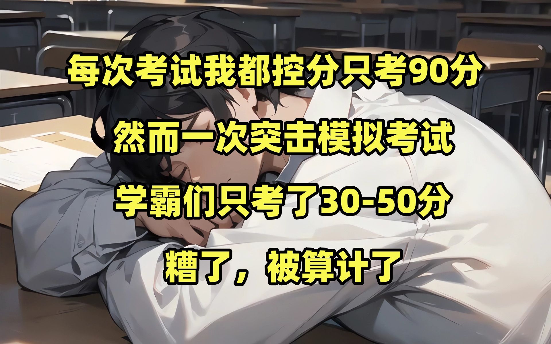 [图]每次考试我都控分只考90，然而一次突击考试却被算计了？