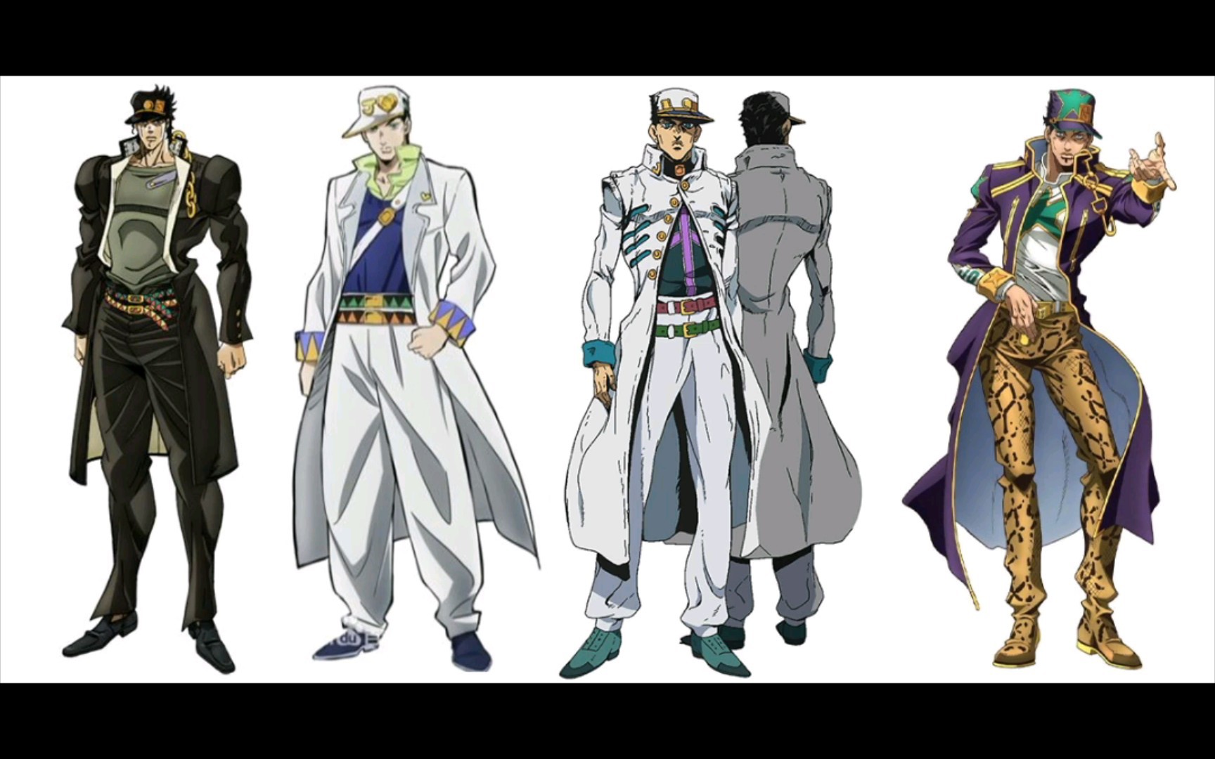 空条承太郎动画立绘(3-6部)