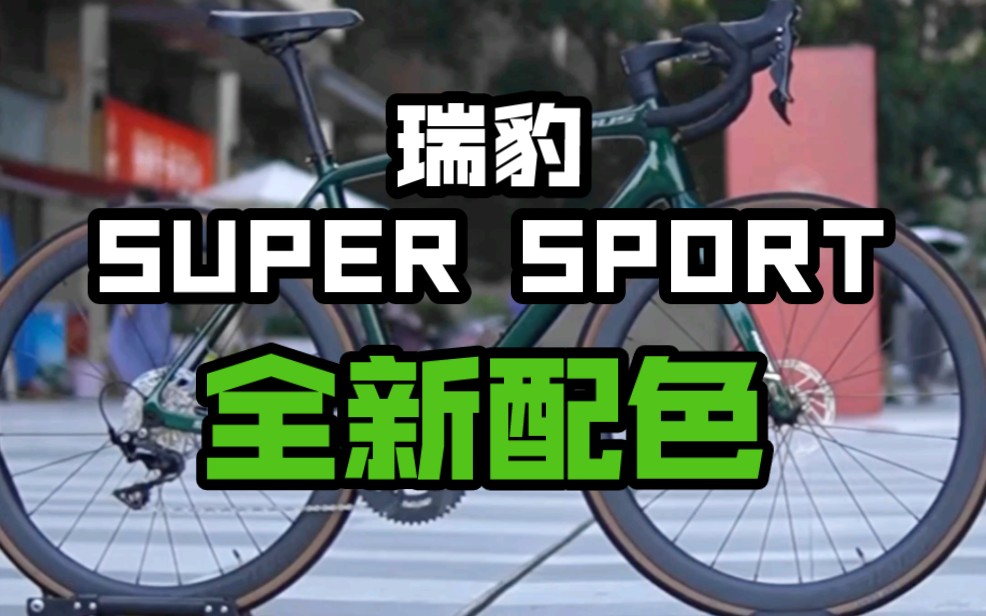 【公路车推荐】瑞豹全新配色SUPER SPORT!舒适型碳纤维公路车首选!哔哩哔哩bilibili