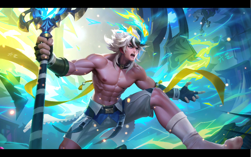 王者荣耀清凉装更衣室——张飞·百相守梦,桃园结义三兄弟五五朋友节