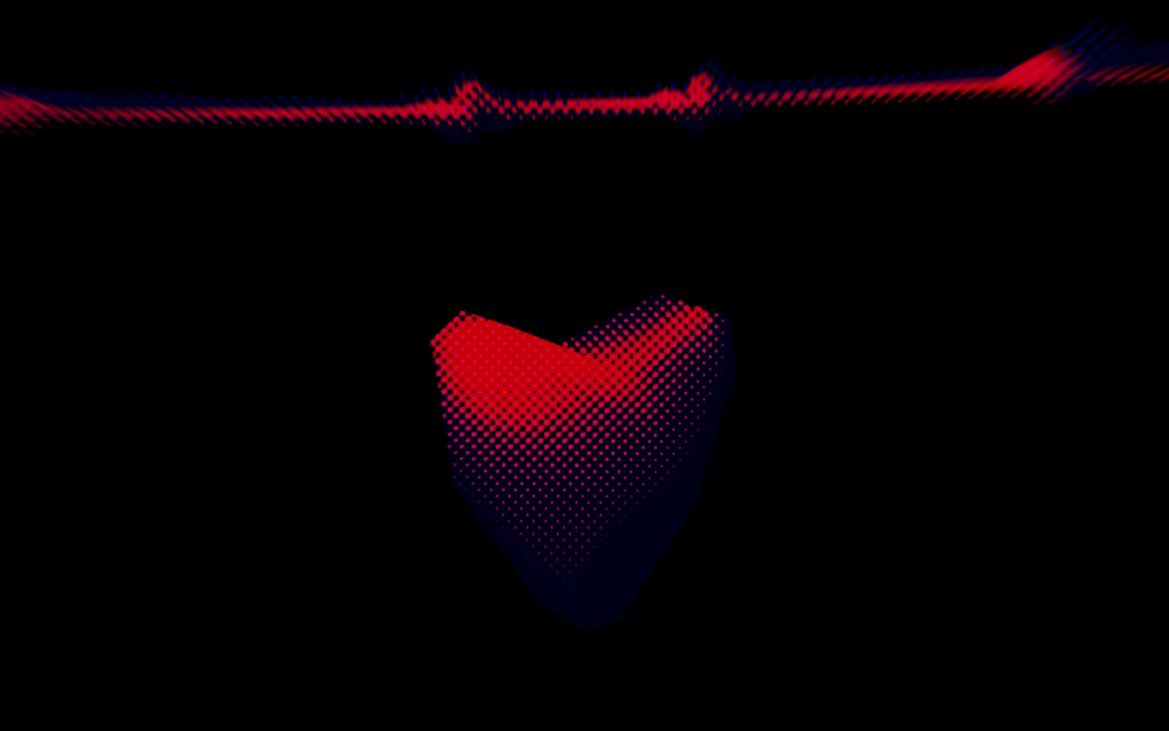 [图]blender风格化渲染 | 来点抽象的 | Heart Beating♥ | 简单的小动画