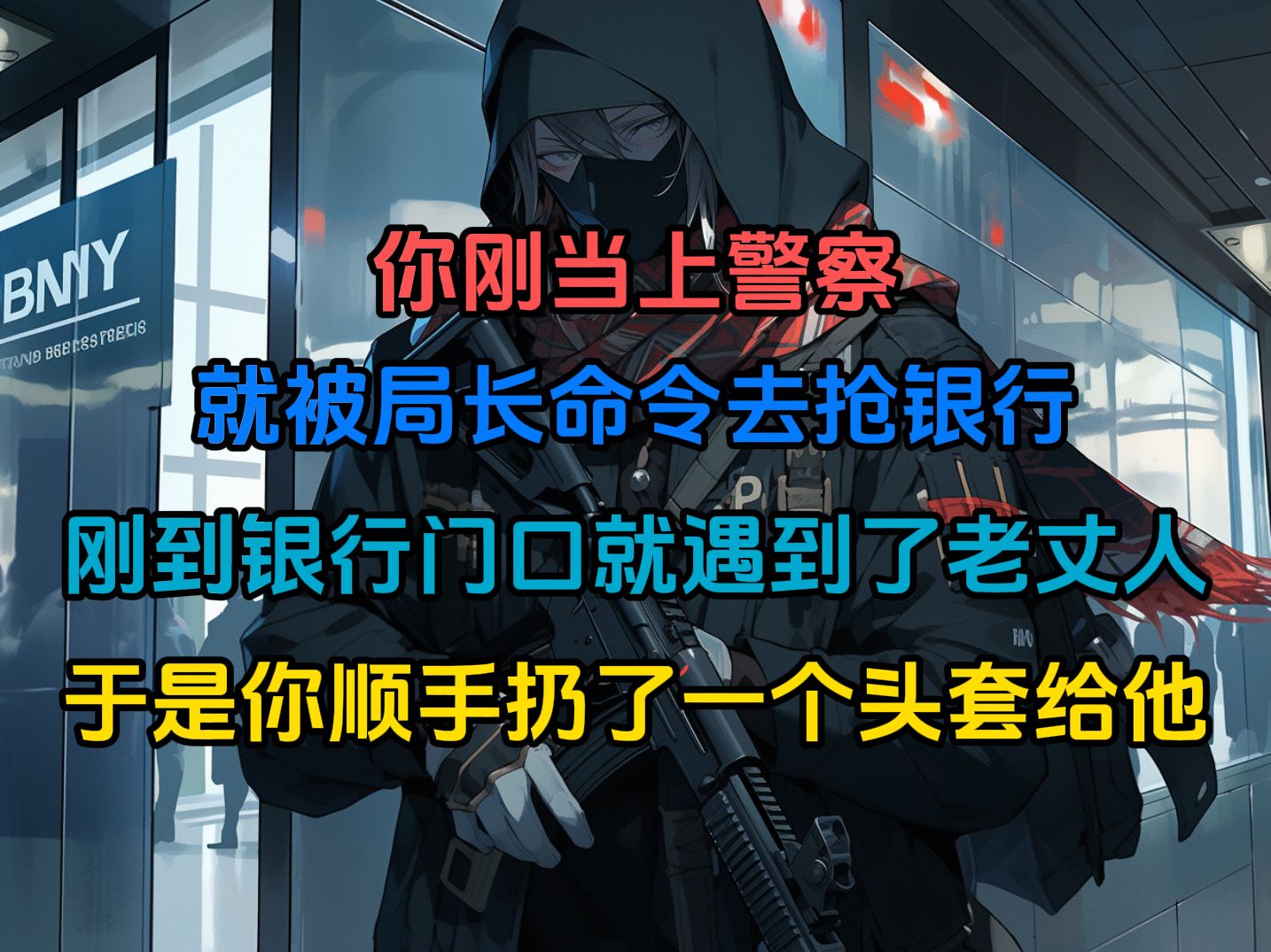 你去抢银行途中碰到自己的老丈人,他问你要20万彩礼,于是你直接甩给他一个头套....哔哩哔哩bilibili