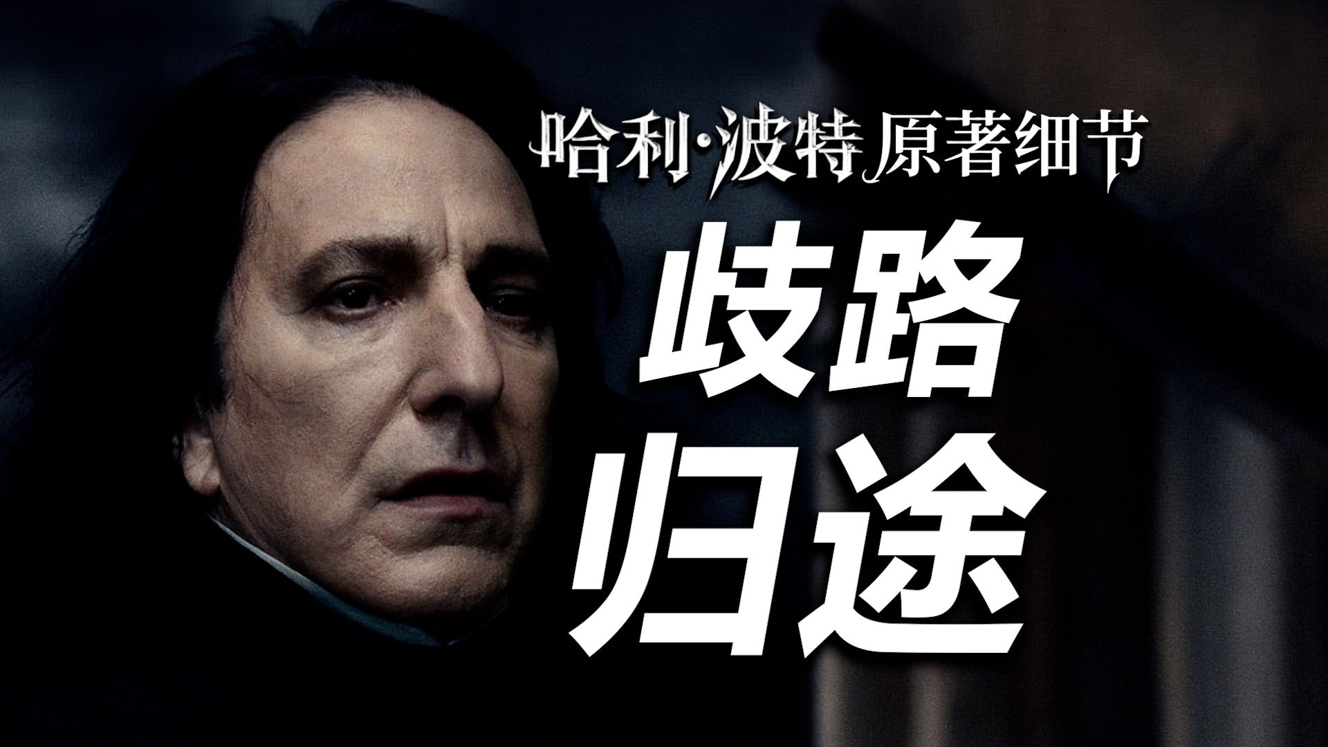 【HP】深度解析“王子的故事”，原著中的斯内普到底是怎样一个人？|《死亡圣器》原著细节盘点【哈利波特十级学者】
