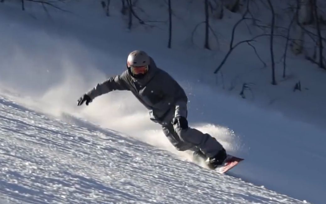 カービング kira snowboard carving(刻滑,技术滑行,单板滑雪,走刃)