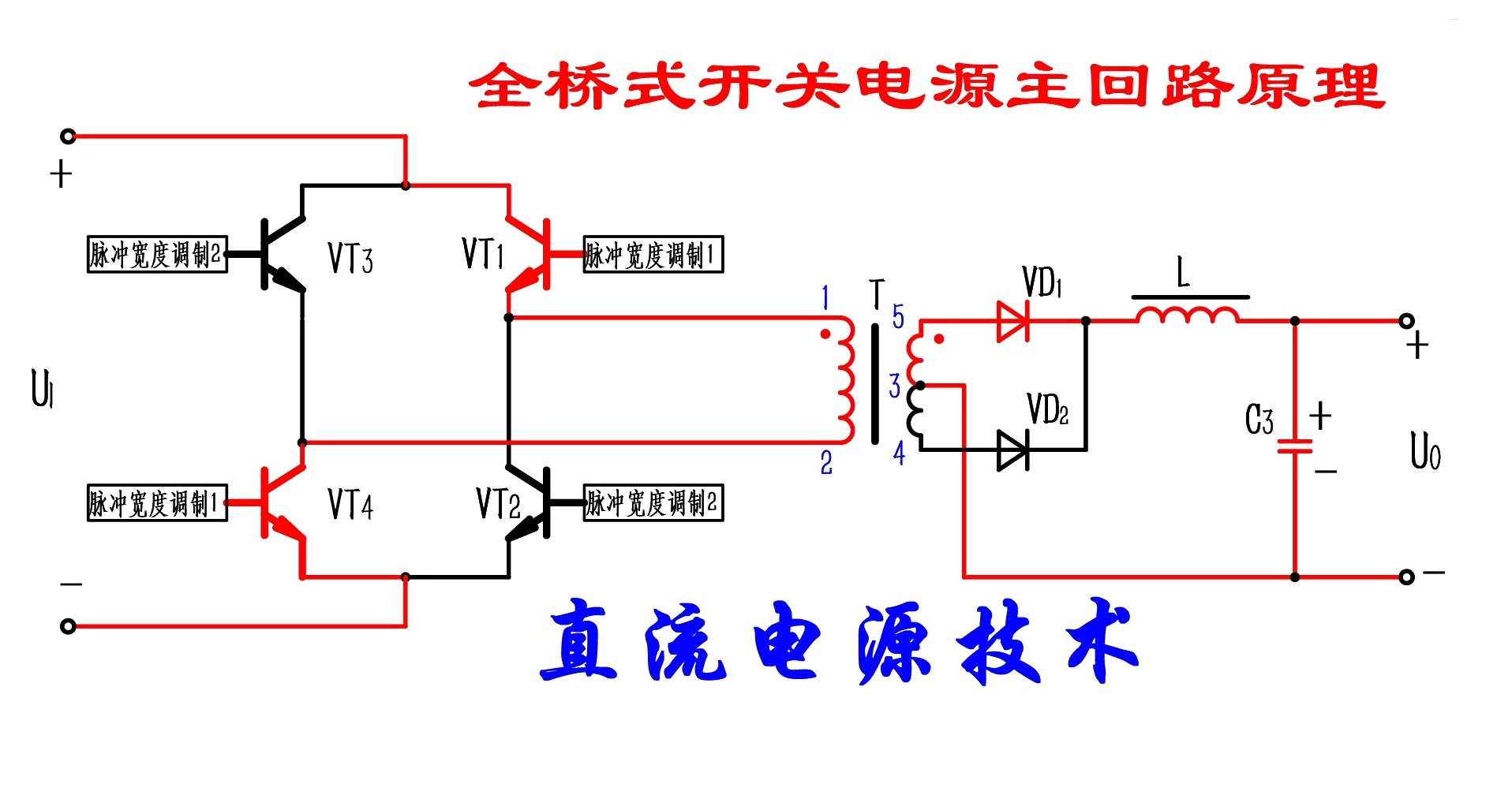 全桥式开关电源主回路原理