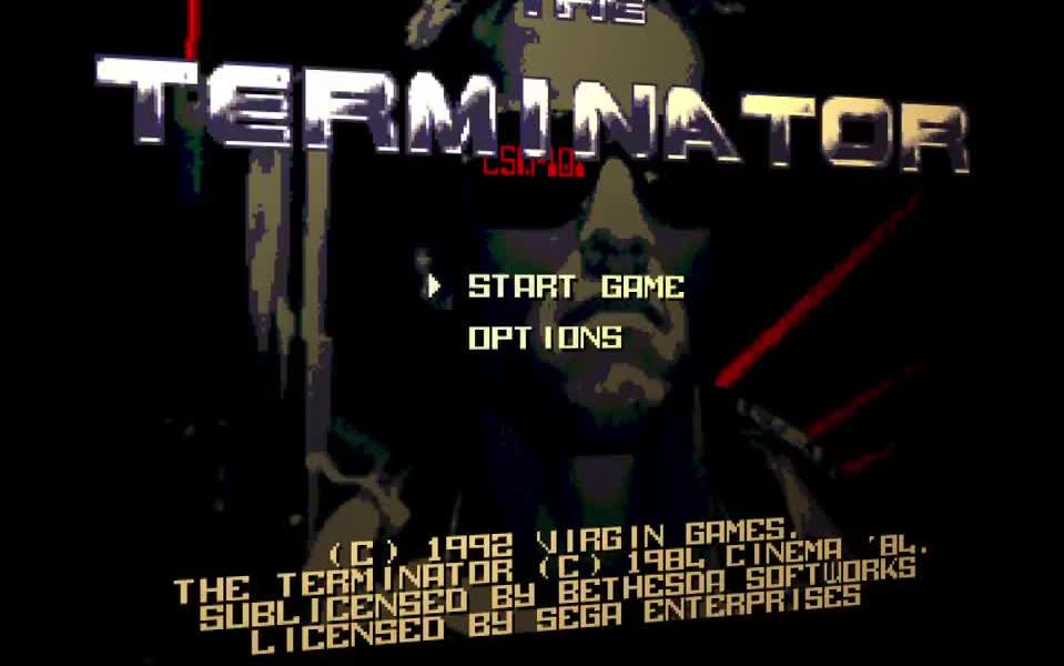 [图][MD游戏回顾] 终结者 通关视频 The Terminator Very Hard ALL