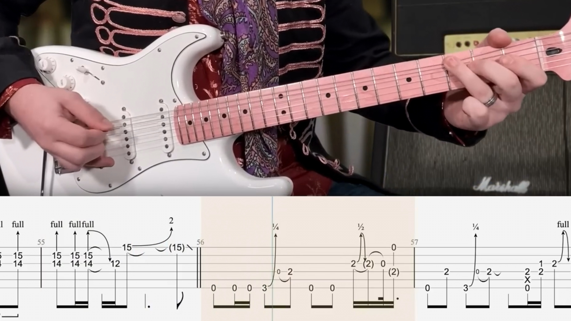 jimi hendrix 吉米 亨德里克斯(巫毒孩子voodoo child)吉他谱