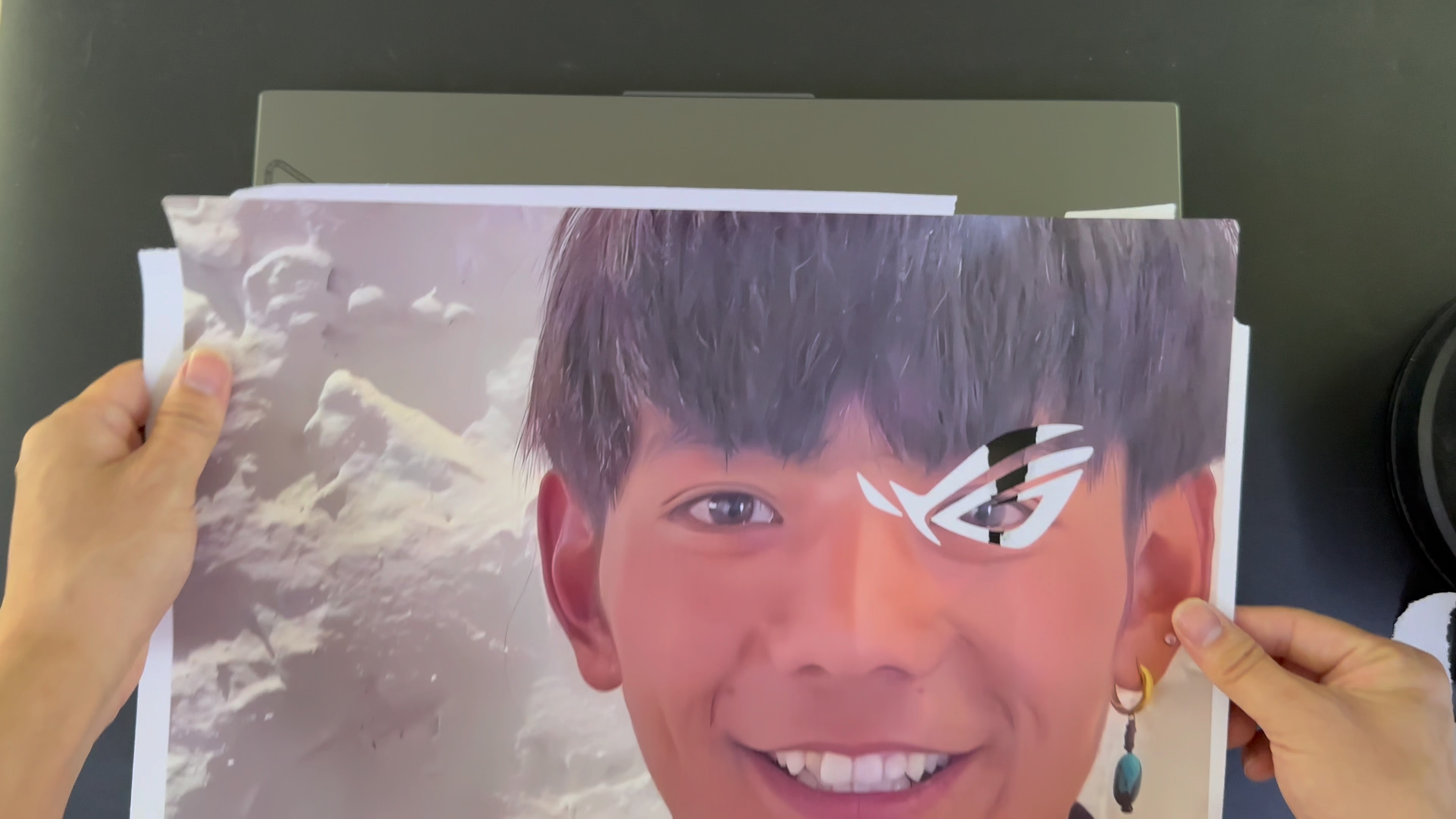 丁真之眼贴纸教程