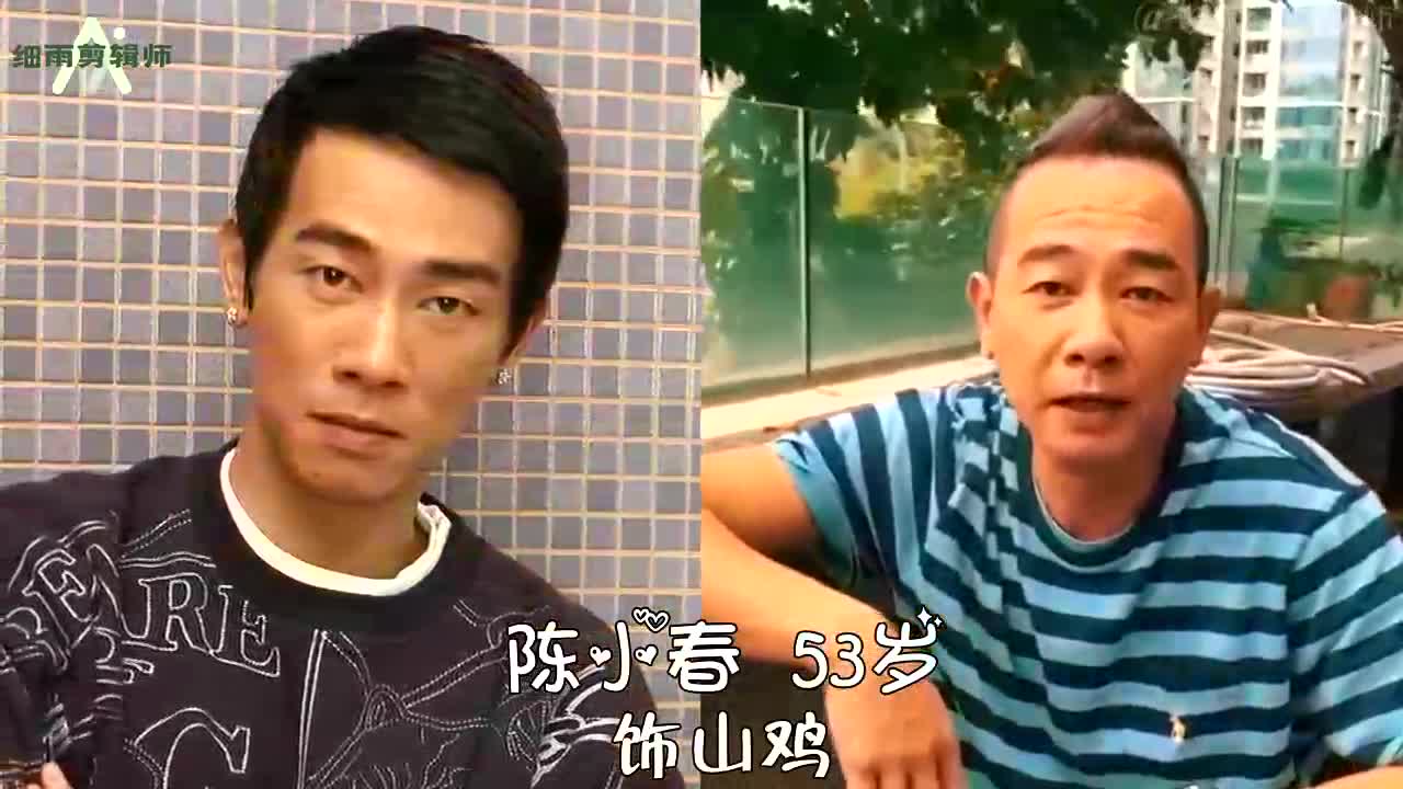 古惑仔今昔對比,司徒浩南變大叔,靚坤帥氣依舊,烏鴉哥變成了