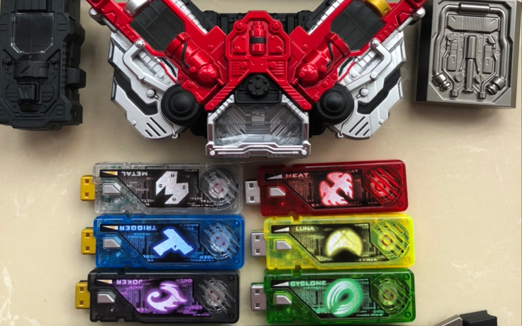 活动作品csm假面骑士w双骑腰带15开箱音效