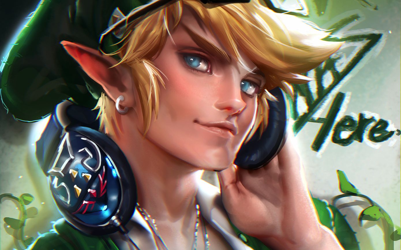 【绘画】林克 绘画录像_哔哩哔哩 (゜-゜)つロ 干杯~-bilibili