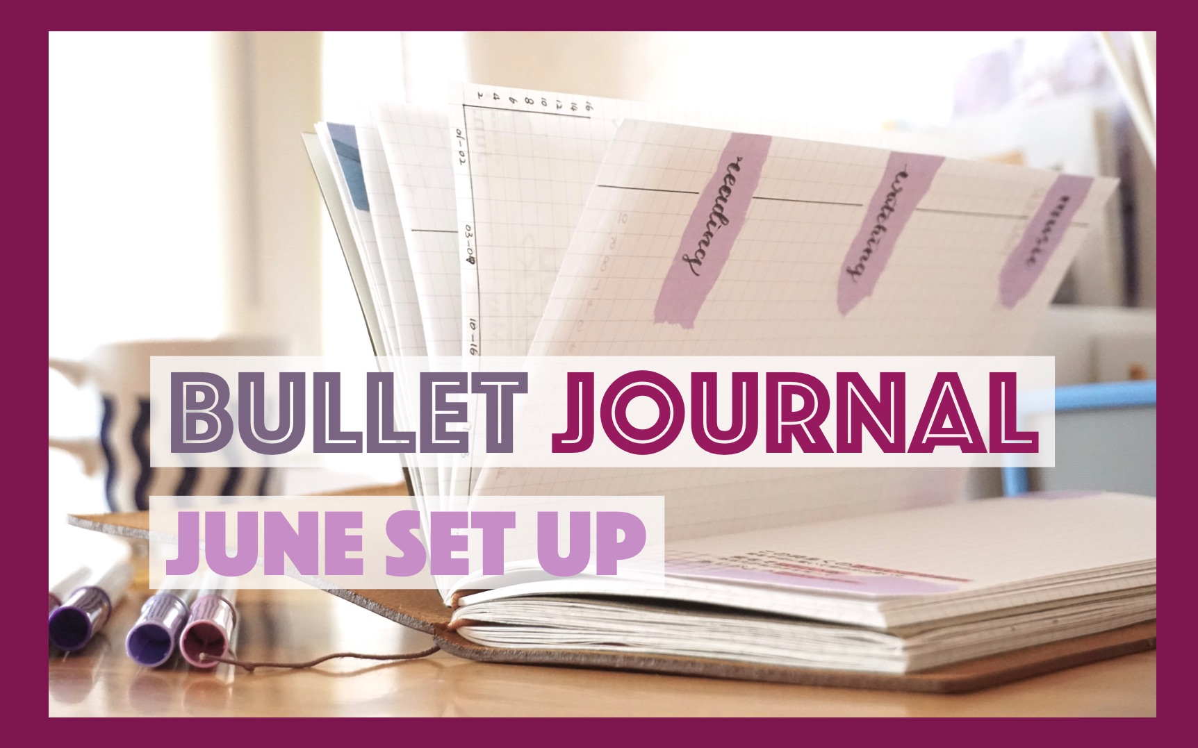 【KEKE】6月Setup/Bullet Journal/Vol.9 6月是绣球花的花期/TN/子弹日记哔哩哔哩bilibili