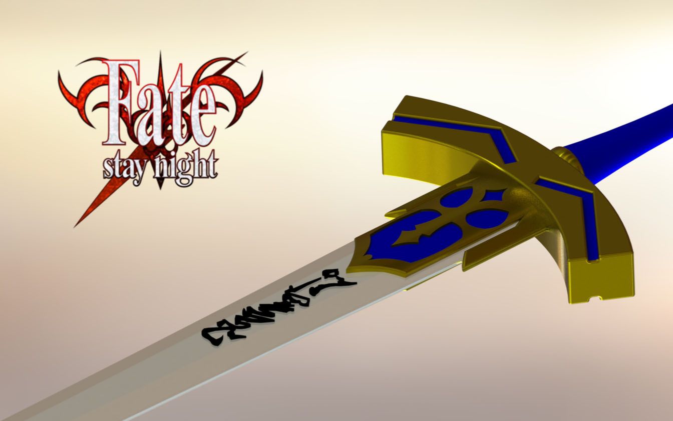 fate碧落小哥教你画ex咖喱棒3d建模