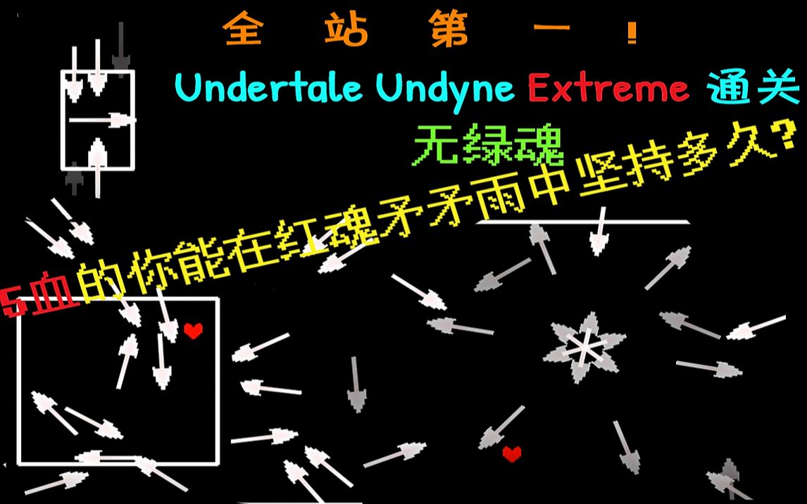 [Rhythm Recall]全站第一(?) Undyne Extreme难度无绿魂通关!哔哩哔哩bilibili