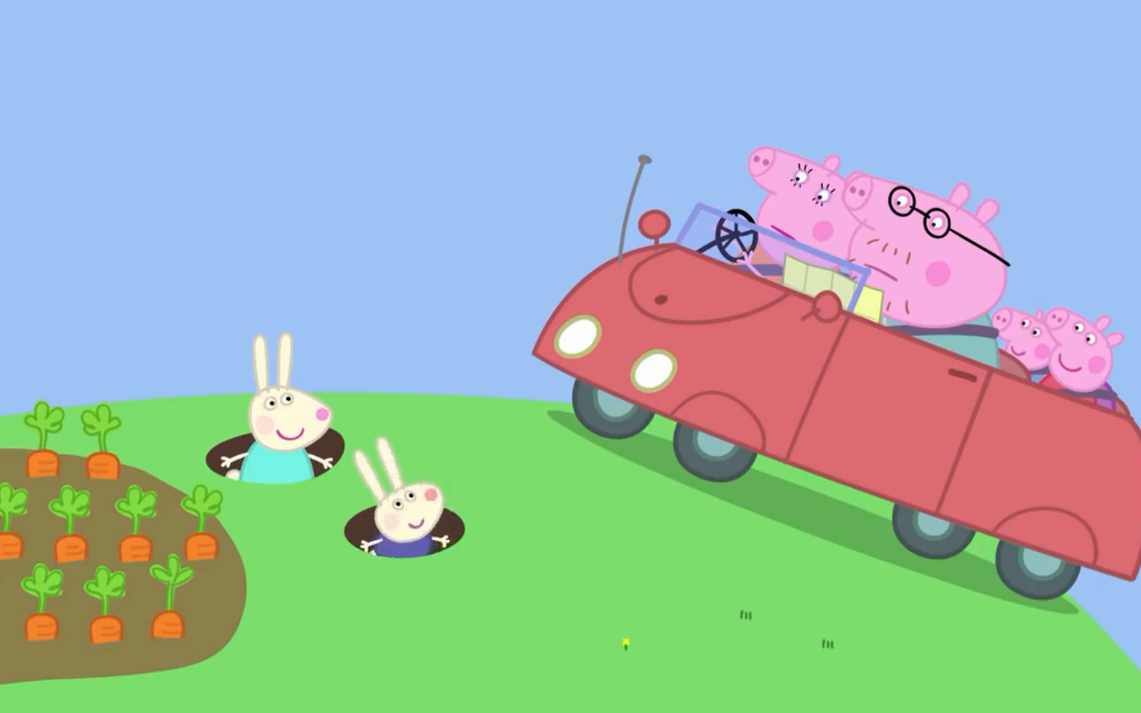 s2 episode 37 rebecca rabbit 看佩奇 学英语