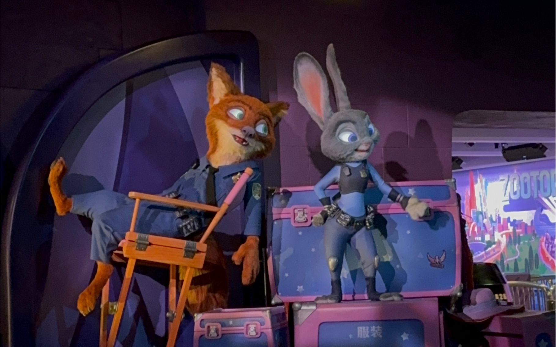 16 上海迪士尼乐园疯狂动物城 热力追踪 第一视角完整版沉浸式体验