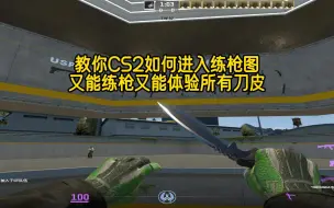 Descargar video: CS2还不会进BOT图练枪？看完这视频就学会啦！还有全刀型原皮体验！