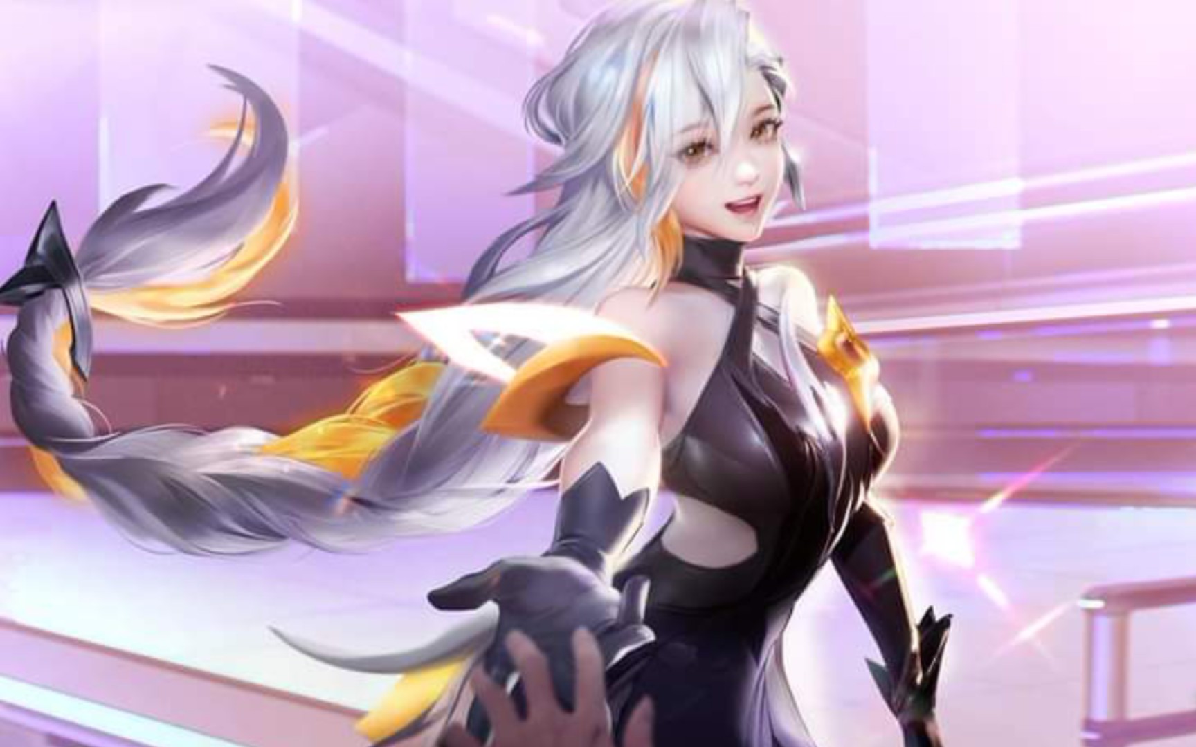 传说对决〕叶娜wave·赤焰 特效展示