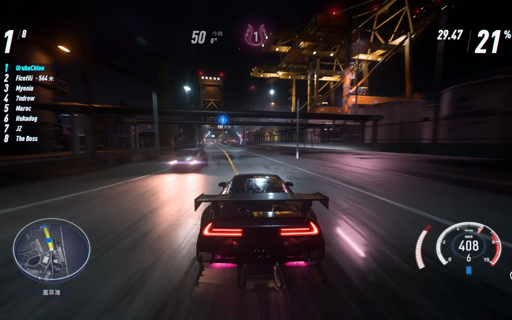 [图]【NFS21】打了Unite的Heat夜景不比19差