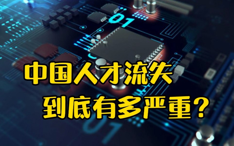 中国人才流失有多严重?2020中国移民报告:截至2019年中国移民超千万!哔哩哔哩bilibili