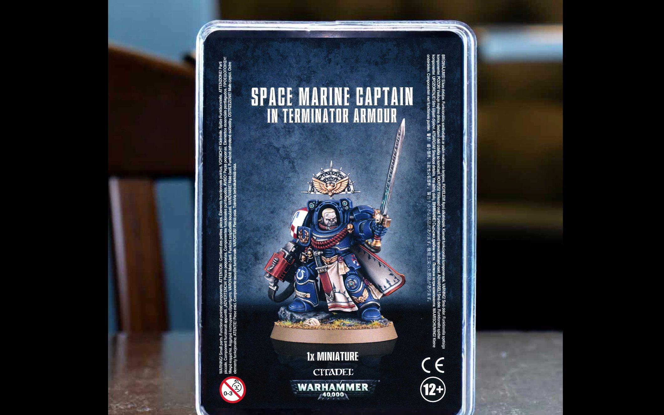 [图]【战锤开箱】40k 星际战士连长 Space Marine Captain in Terminator Armor