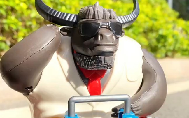 帅帅的牛先生有辆拖拉机