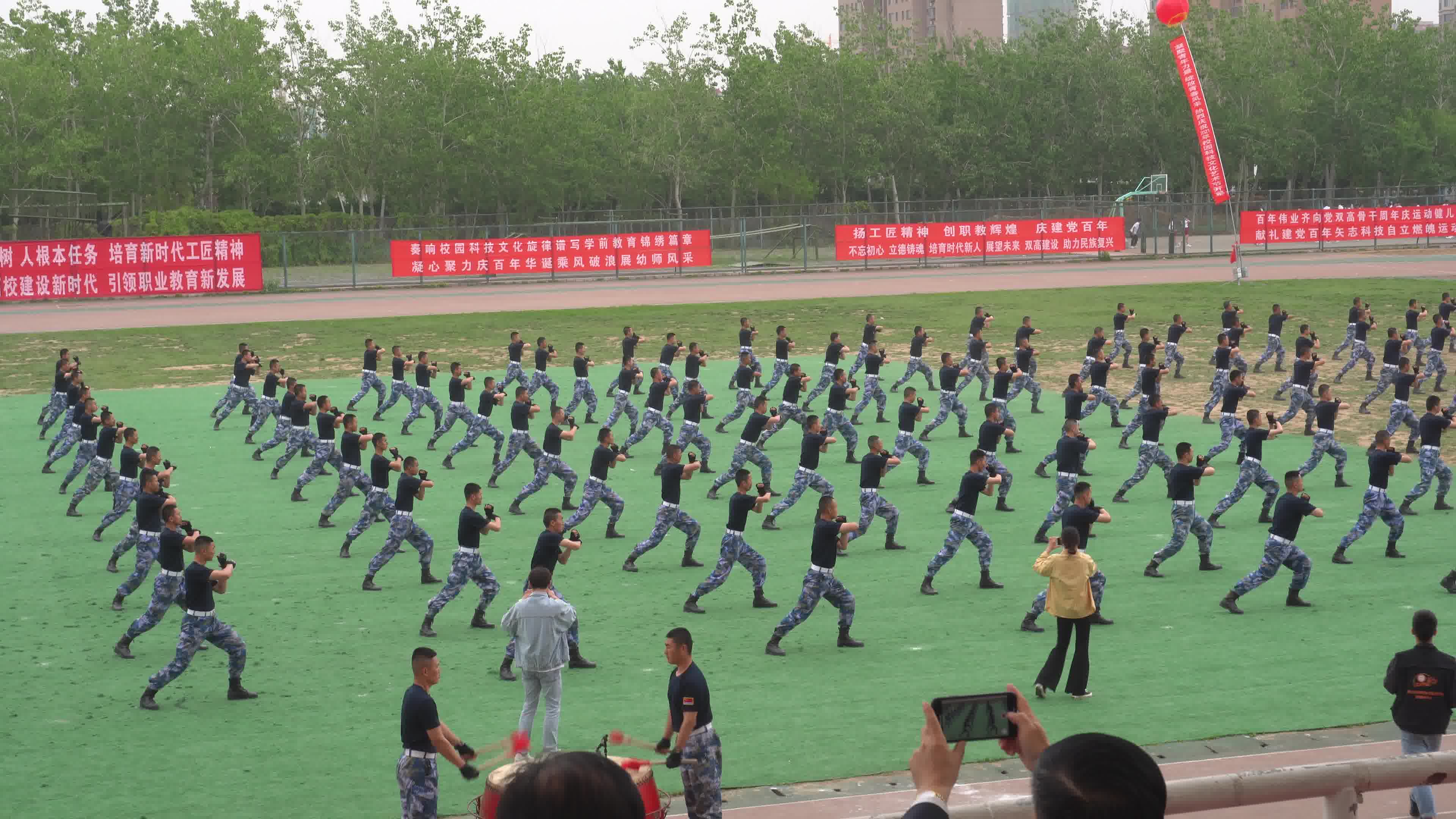 【滨州职业学院】士官学院表演环节哔哩哔哩bilibili