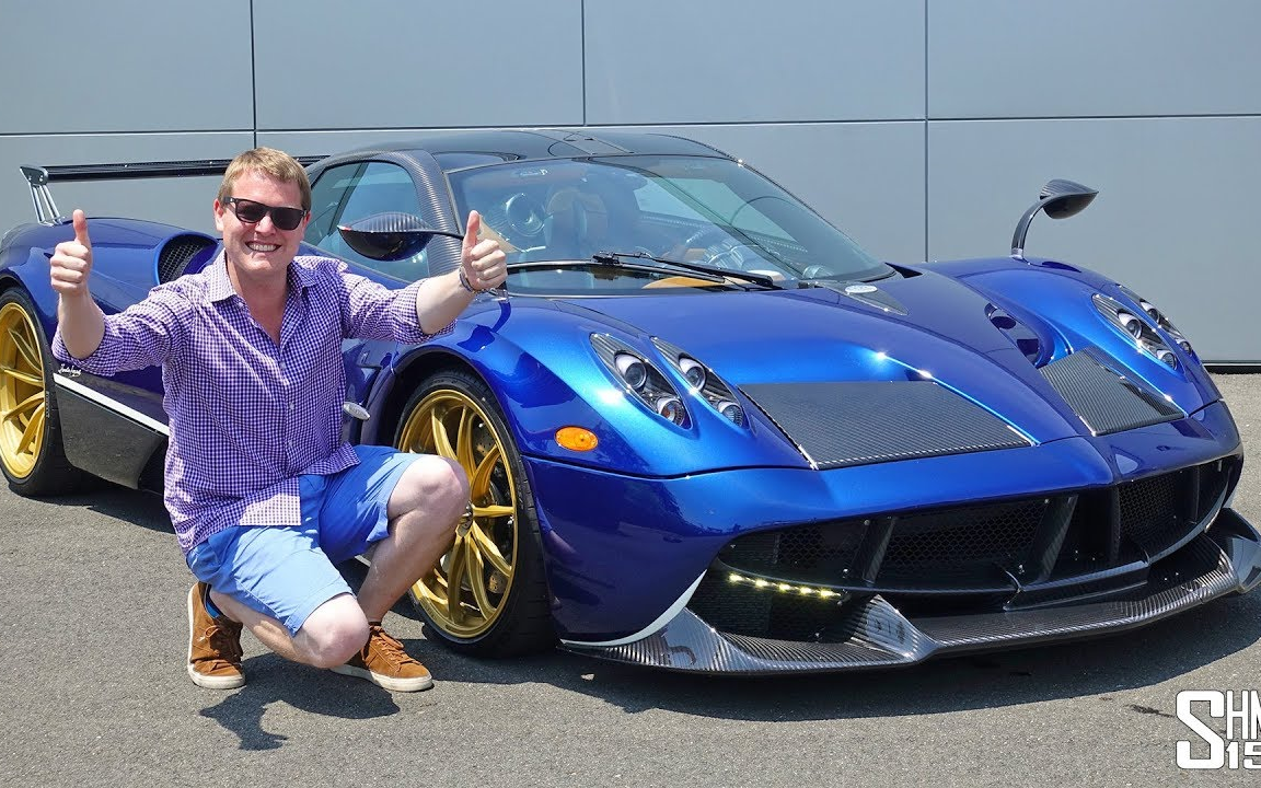食米:我开着一辆帕加尼huayra 超级跑车,变得异常疯狂!