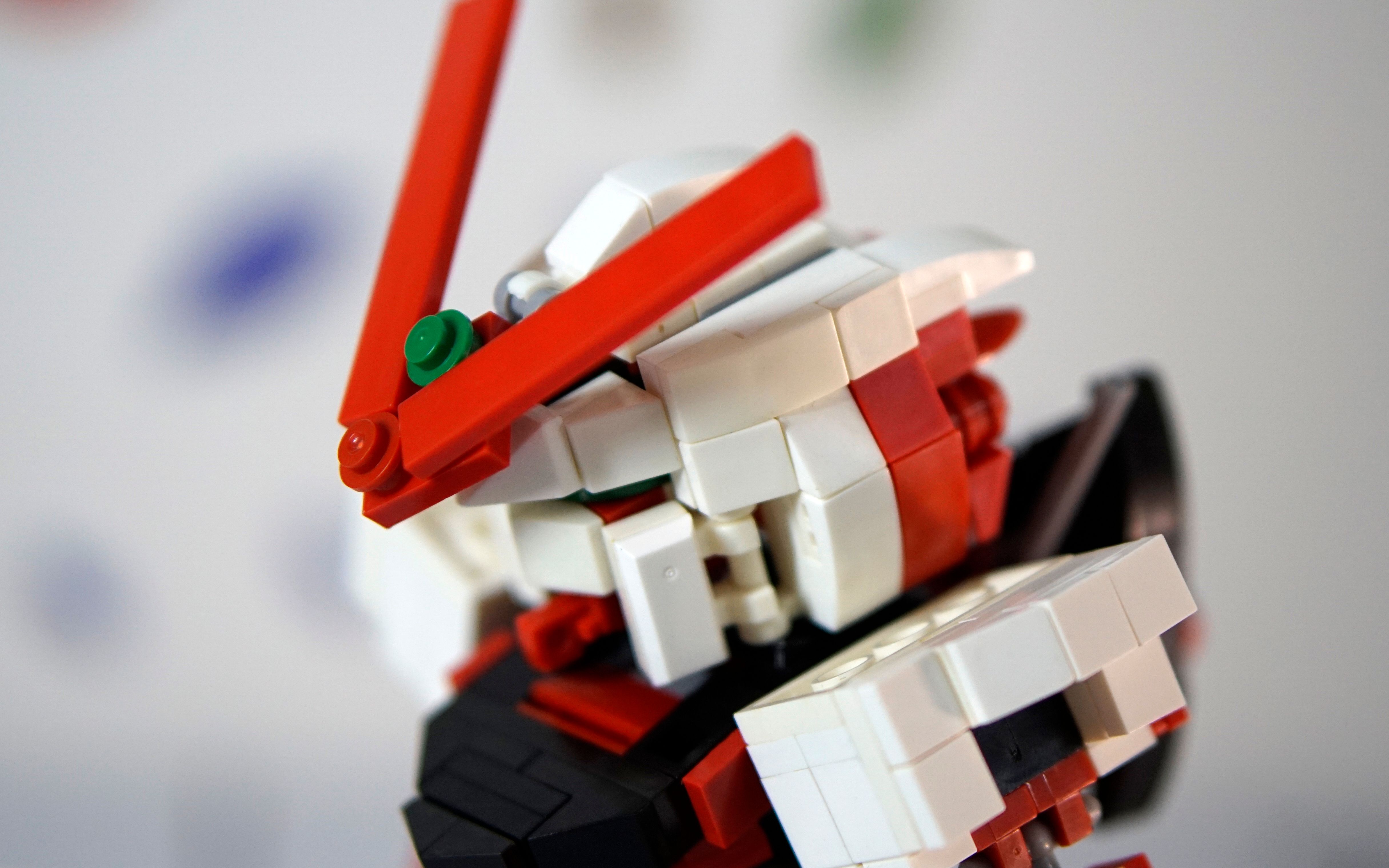 红异端高达搭建过程!【连连积木moc】_哔哩哔哩_bilibili