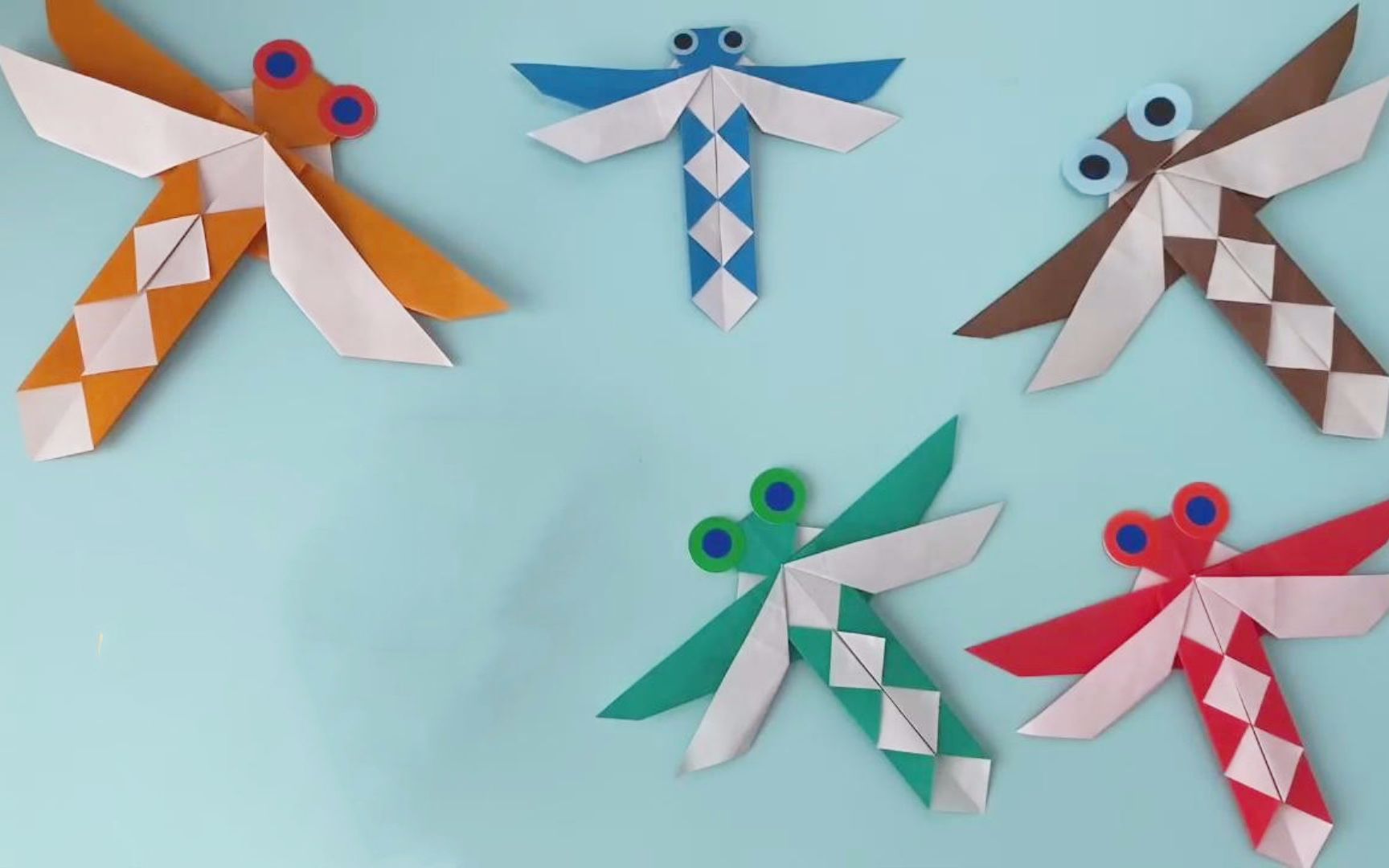 折蜻蜓简单方法图片