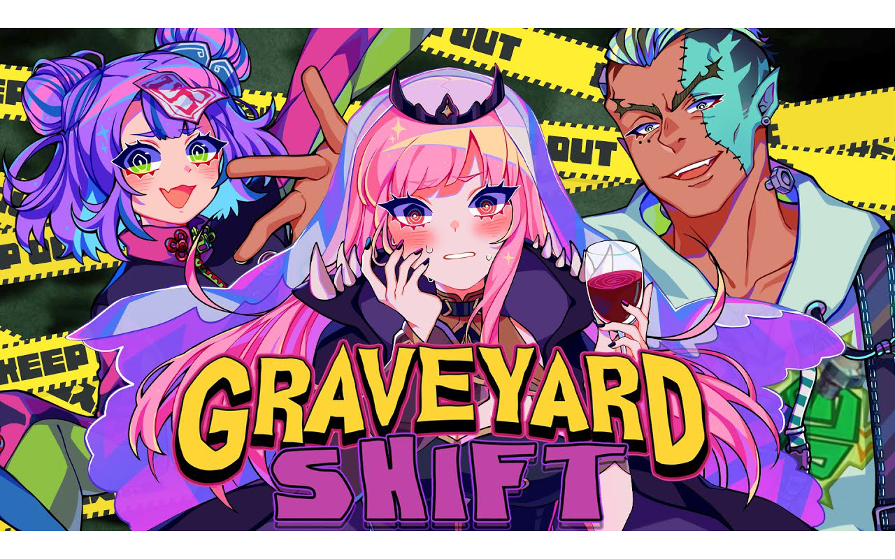 [图]【Calli原创曲MV】Graveyard Shift ft. BOOGEY VOXX