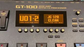 Download Video: GT-100效果器JC120 Clean音色参数分享