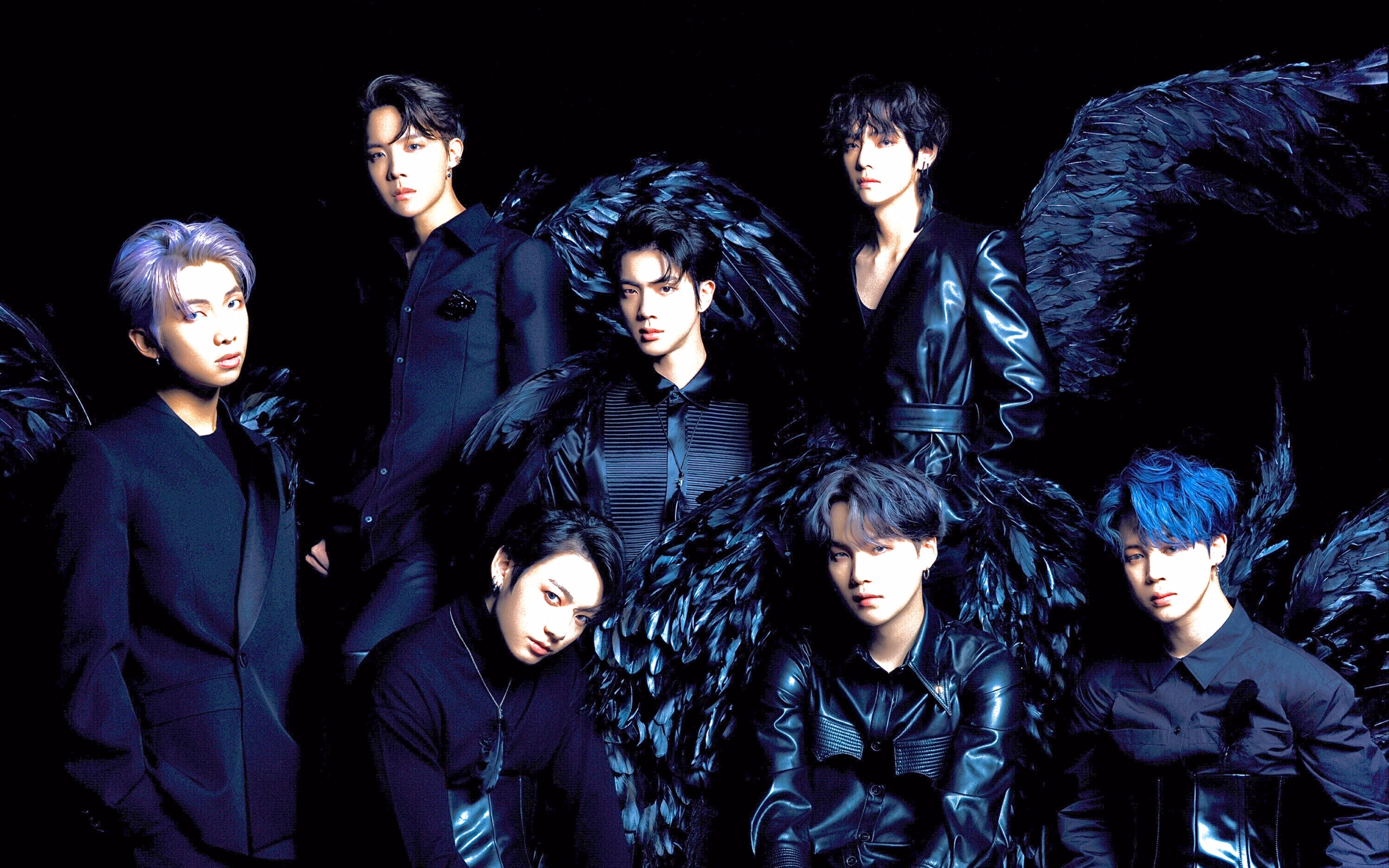 防弹少年团bts新专《map of the soul:7》非官方概念照解析2开灯版(非