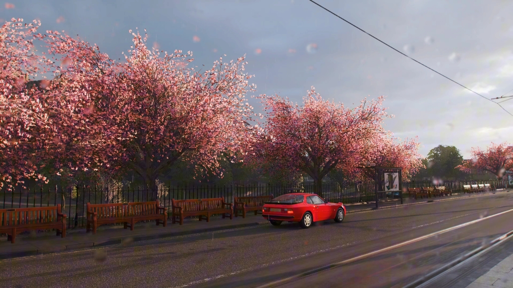 【地平线4】爱丁堡的樱花