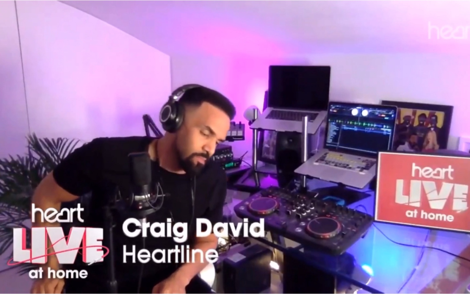 [图]【纯享版】Craig David - Heartline（HeartLive at Home）