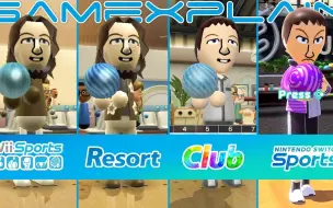 Download Video: 【任天堂】Nintendo Switch Sports vs Wii Sports 画质对比