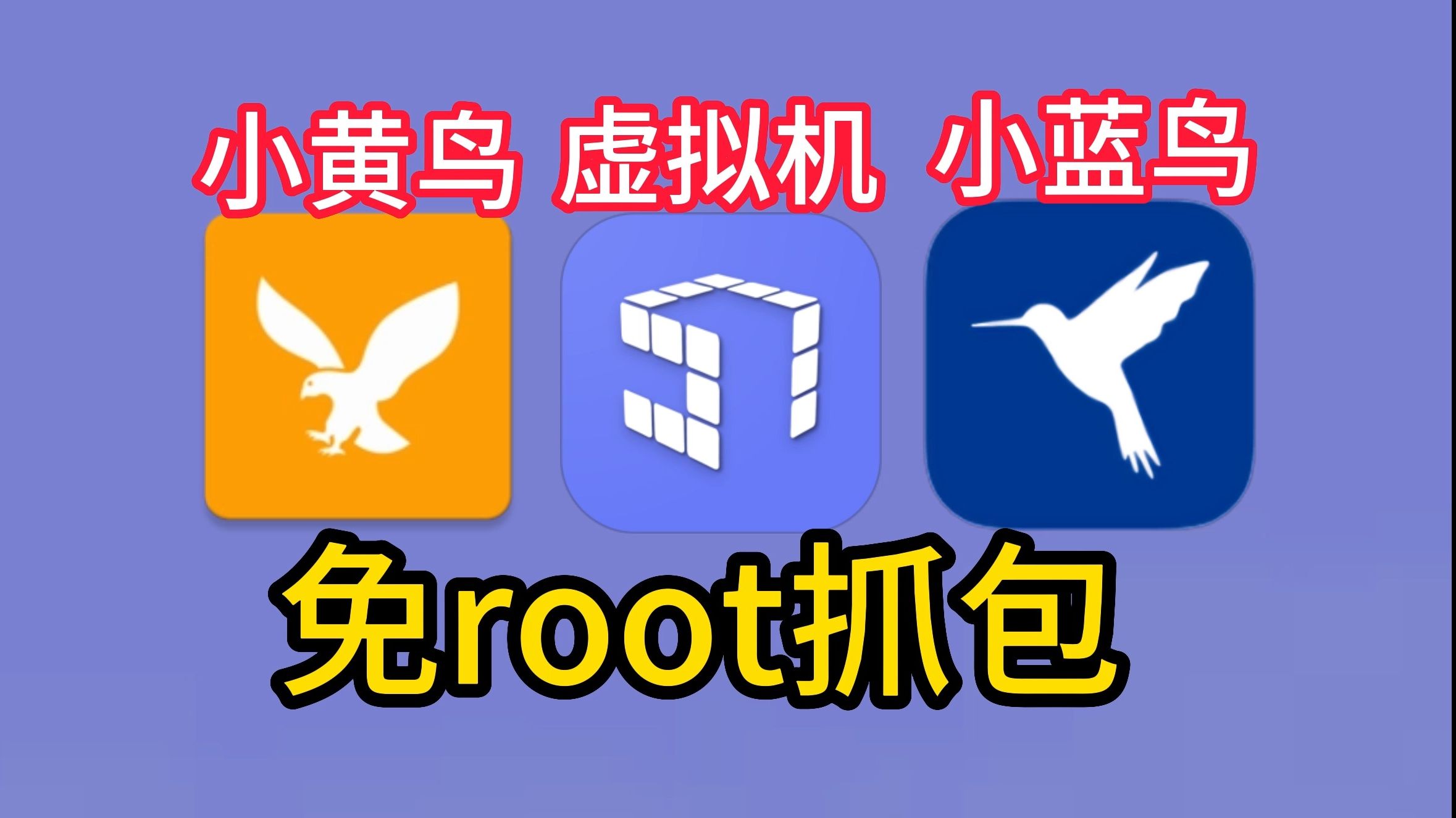 小黄鸟 小蓝鸟抓包 虚拟机会员版【免root抓包不用愁】-附下载链接