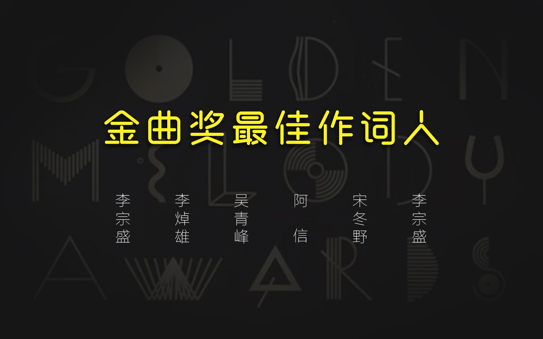 金曲奖2019图片