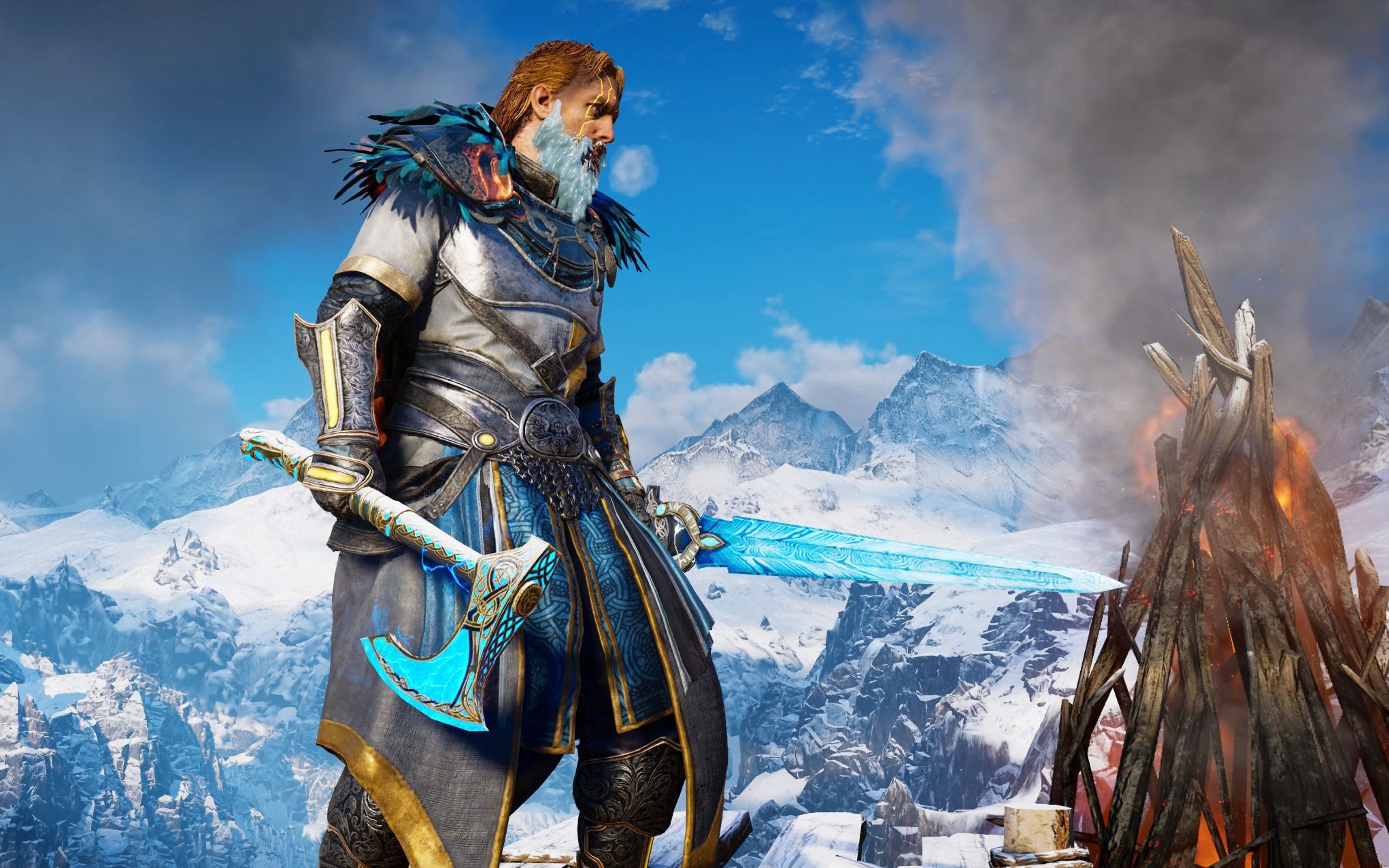 aw英灵殿快去买最帅雷斧在瑞达商店