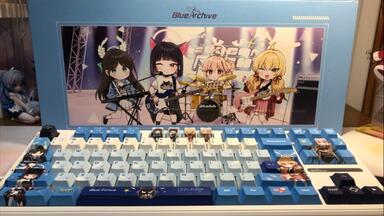 中国300枚限定 ブルーアーカイブ 複製原画 天鹅绒与邀请函 全网首发开箱，国服蔚蓝档案二周年限定300份复制原画《天鹅绒与邀请函