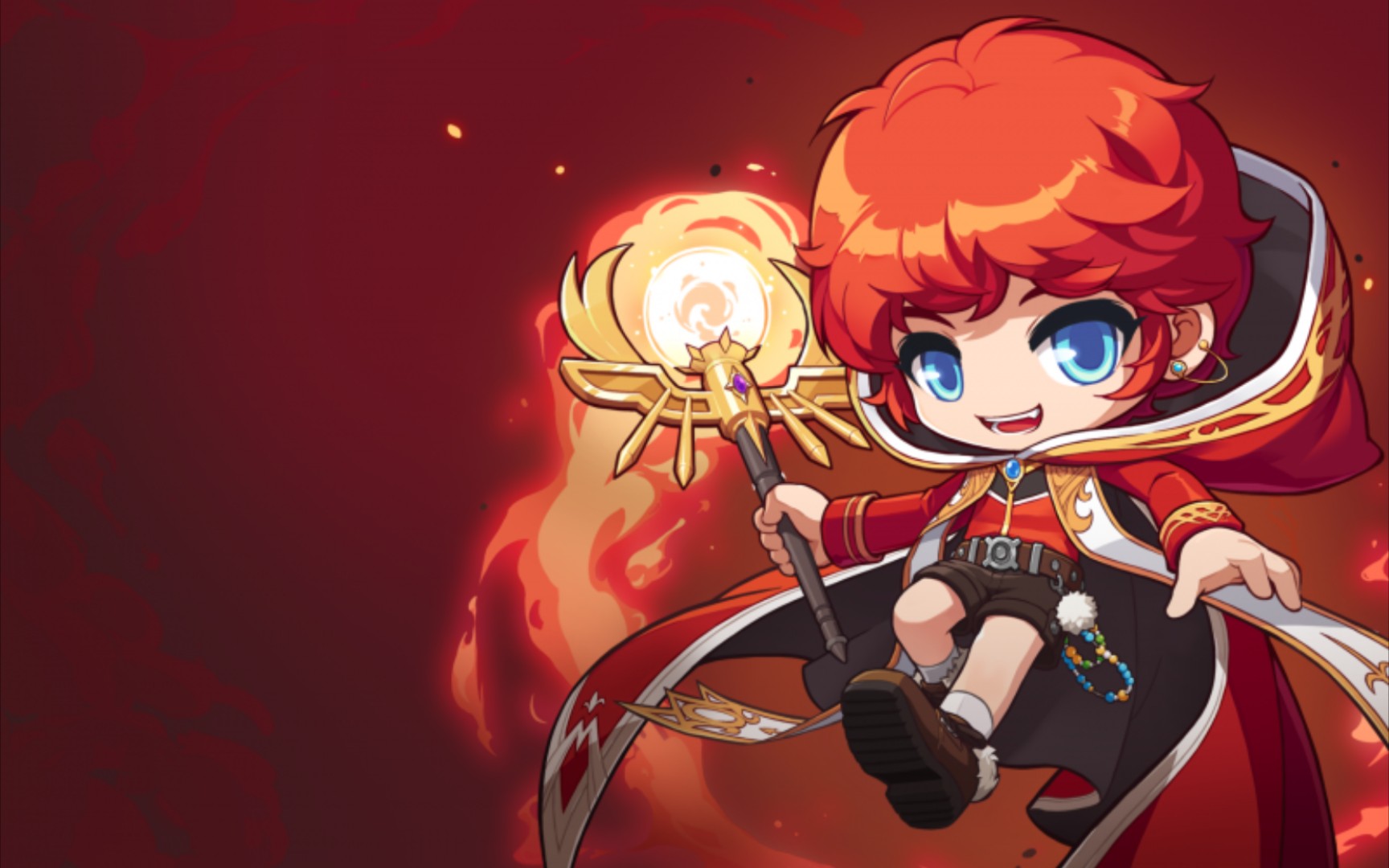 冒险岛炎术士技能秀(完整版给你们看看炎术多么帅)_冒险岛