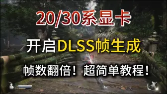 Télécharger la video: 【黑神话悟空】20/30系显卡开启DLSS+FSR帧生成方法！！