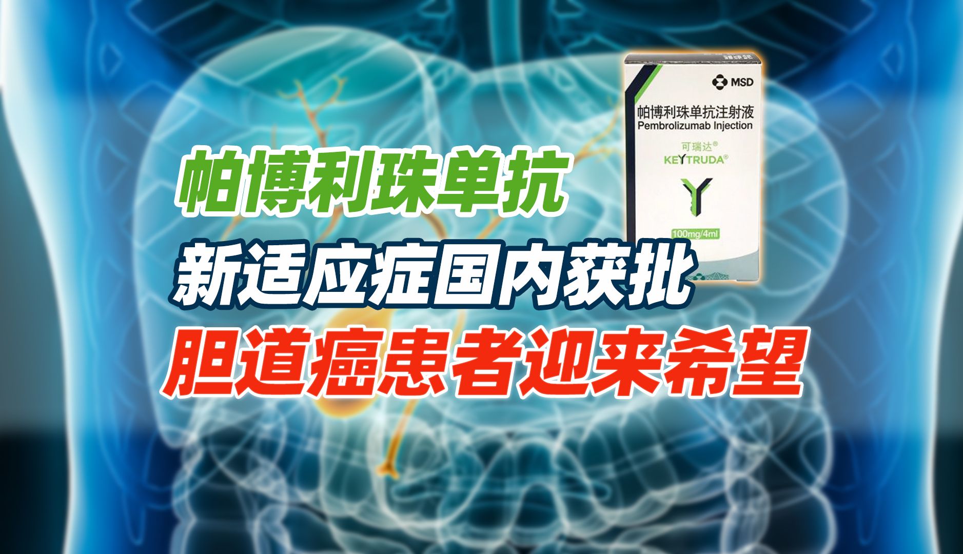 帕博利珠单抗新适应症获批!胆道癌患者迎来新希望哔哩哔哩bilibili