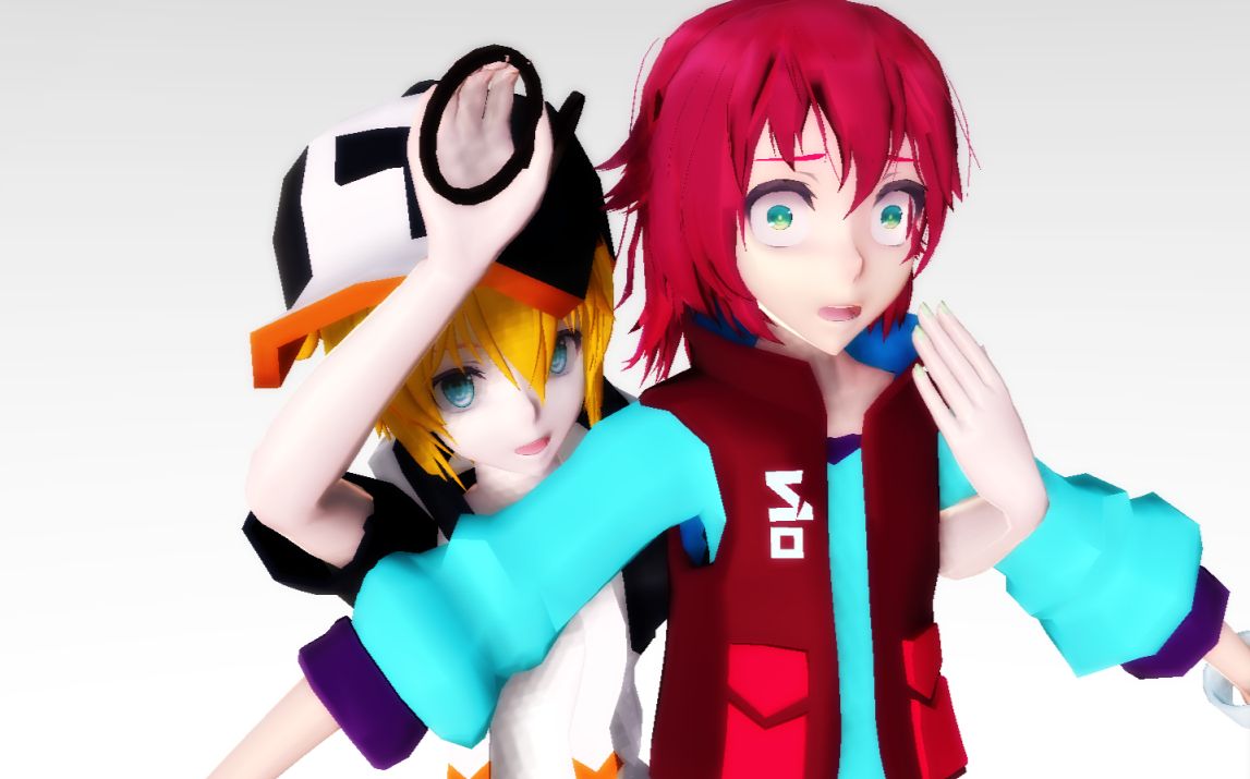 凹凸世界mmd一起做小埋体操吧金x紫堂幻