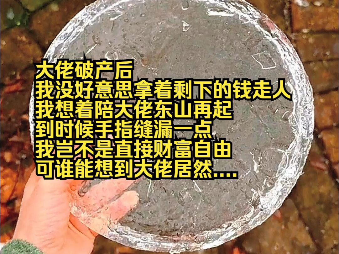 [图]名《娇妻尽欢》大佬破产后，我没好意思拿着剩下的钱走人，我想着陪大佬东山再起，到时候手指缝漏一点我岂不是直接财富自由，可谁能想到大佬居然.....